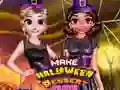 Jeu Préparez une assiette de desserts d'Halloween en ligne