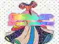 Jeu Coloriage de Robe Pailletée en ligne