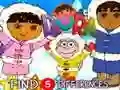 Jeu Dora Trouvez 5 Différences en ligne