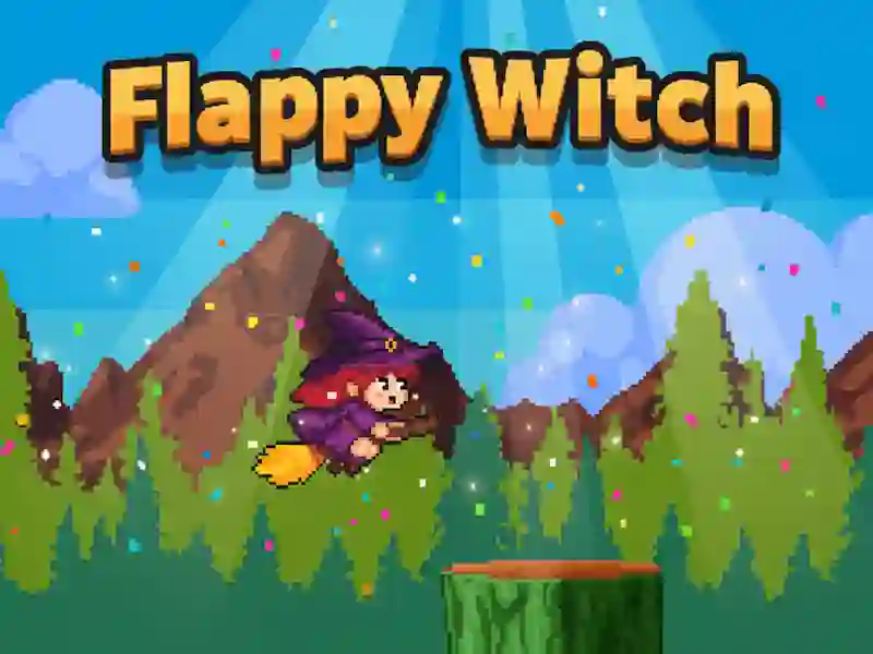 Jeu Flappy Witch en ligne
