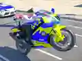 Jeu Jeu de course de cascadeurs à vélo de police en ligne Jeu Jeu de course de cascadeurs à vélo de police en ligne