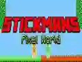 Jeu Le monde pixelisé de Stickman en ligne