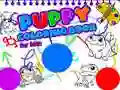 Jeu Livre de coloriage de chiots pour enfants en ligne