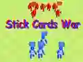 Jeu Guerre des cartes bâtons en ligne