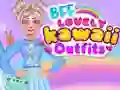 Jeu BFF Tenues Kawaii Adorables en ligne Jeu BFF Tenues Kawaii Adorables en ligne
