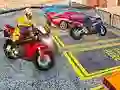 Jeu Jeu de stationnement de motos lourdes en ville 3D en ligne Jeu Jeu de stationnement de motos lourdes en ville 3D en ligne