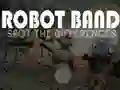 Jeu Robot Band Trouver les différences en ligne Jeu Robot Band Trouver les différences en ligne