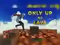 Jeu Seulement vers le haut ou lave en ligne
