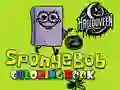 Jeu SpobgeBob Livre de Coloriage Halloween en ligne