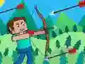 Jeu Attaque des Monstres par un Archer Noob en ligne