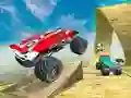 Jeu Course de Monster Truck sur Mega Rampe en ligne