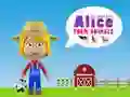 Jeu Le Monde des Animaux de Ferme d'Alice en ligne Jeu Le Monde des Animaux de Ferme d'Alice en ligne