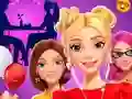 Jeu Ellie et ses amis se préparent pour le premier rendez-vous en ligne