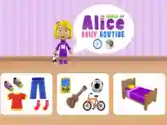 Jeu Monde de la routine quotidienne d'Alice en ligne Jeu Monde de la routine quotidienne d'Alice en ligne