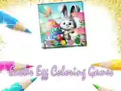 Jeu Jeux de coloriage d'œufs de Pâques en ligne