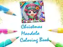 Jeu Livre de coloriage de mandala de Noël en ligne Jeu Livre de coloriage de mandala de Noël en ligne