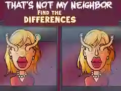 Jeu Ce n'est pas mon voisin Trouvez la différence en ligne
