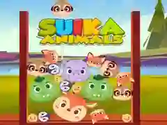 Jeu Animaux Suika en ligne Jeu Animaux Suika en ligne