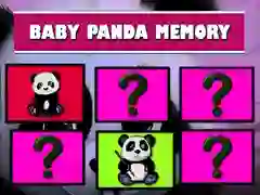 Jeu Mémoire de Bébé Panda en ligne