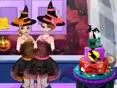 Jeu Gâteau de fête d'Halloween en ligne Jeu Gâteau de fête d'Halloween en ligne
