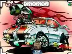 Jeu Étoile cachée des voitures de dessin animé en ligne