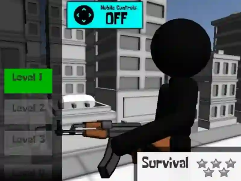 Jeu Stickman Gun Shooter 3D en ligne