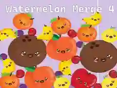 Jeu Fusion de Pastèque 4 en ligne