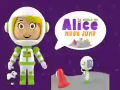 Jeu Monde du Saut de Lune d'Alice en ligne Jeu Monde du Saut de Lune d'Alice en ligne
