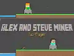 Jeu Alex et Steve: Mineur à Deux Joueurs en ligne Jeu Alex et Steve: Mineur à Deux Joueurs en ligne