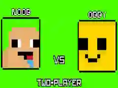 Jeu Noob contre Obby Deux-Joueurs en ligne Jeu Noob contre Obby Deux-Joueurs en ligne