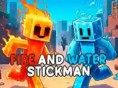 Jeu Homme bâton feu et eau en ligne