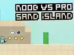 Jeu Noob contre Pro : Île de Sable en ligne