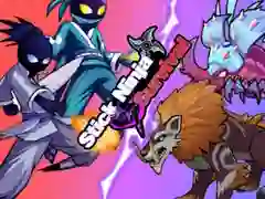 Jeu Survie Ninja Bâton en ligne