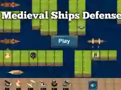 Jeu Défense des navires médiévaux en ligne