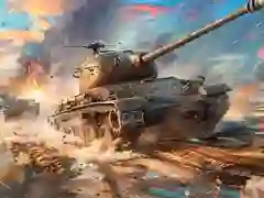 Jeu Tanks de Bataille: Tempête de Feu en ligne