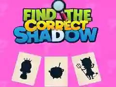 Jeu Trouvez l'ombre correcte en ligne Jeu Trouvez l'ombre correcte en ligne