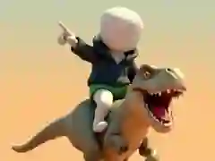 Jeu Stickman. Arène des Dinosaures en ligne