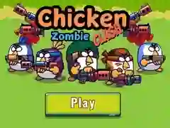 Jeu Conflit de Zombies de Poulet en ligne