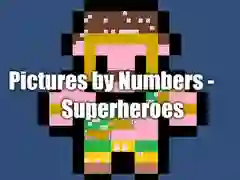 Jeu Images par Numéros - Super-héros en ligne