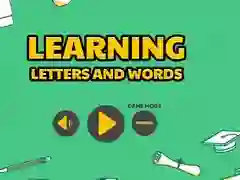 Jeu Apprendre les lettres et les mots en ligne Jeu Apprendre les lettres et les mots en ligne