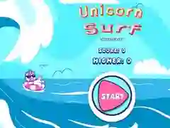 Jeu Surf de Licorne en ligne