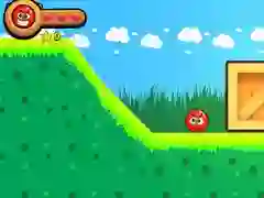 Jeu Boule Rouge Roulante en ligne