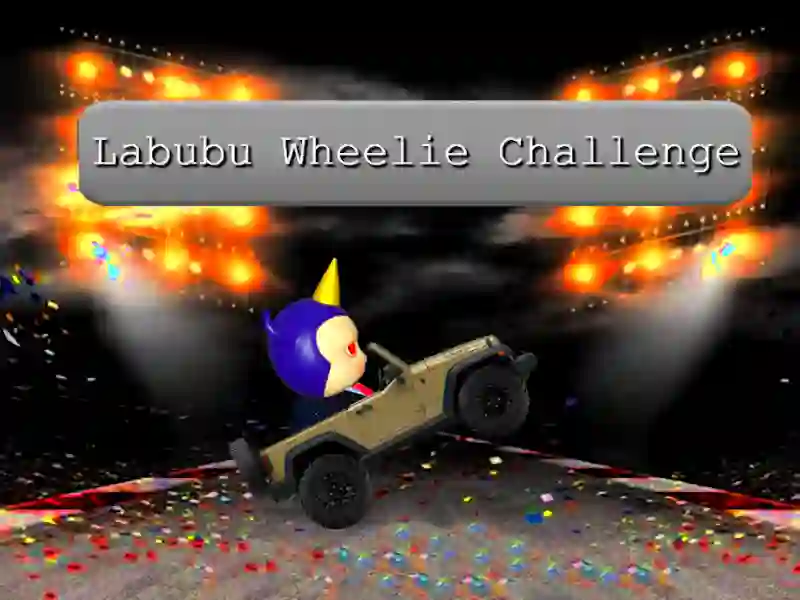 Jeu Défi Labubu Wheelie en ligne