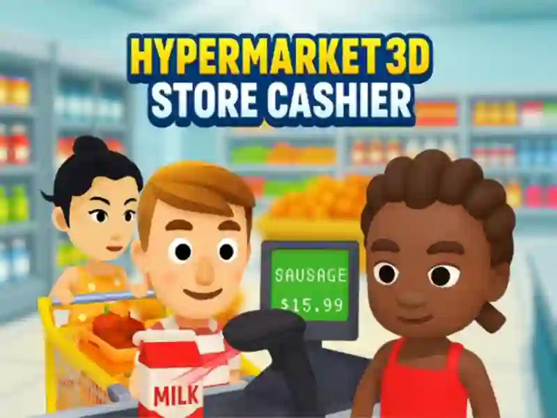Jeu Hypermarché 3D : Caissier de magasin en ligne