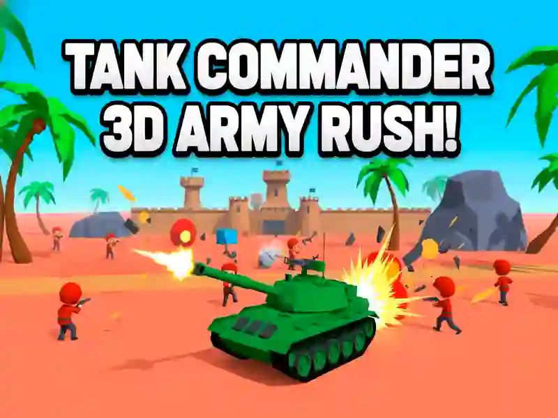 Jeu Commandant de char 3D Army Rush ! en ligne