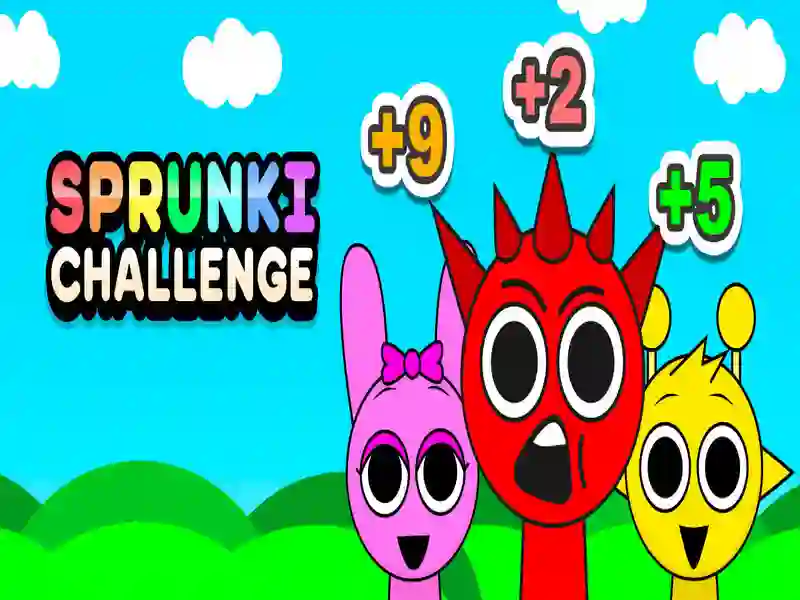 Jeu SPRUNKI Challenge en ligne