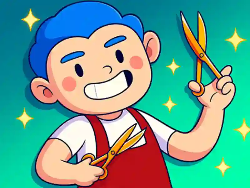 Jeu Salon de coiffure inactif en ligne