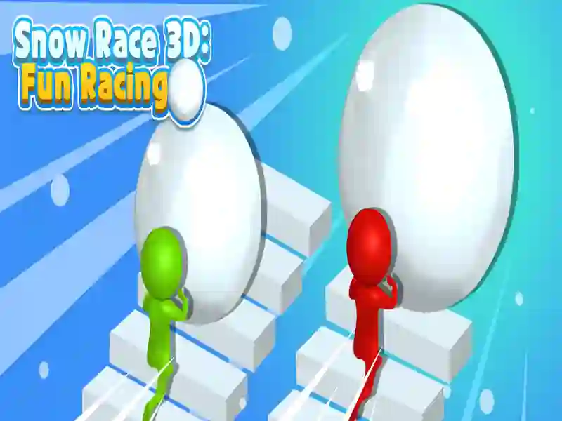 Jeu Snow Race 3D Fun Racing en ligne