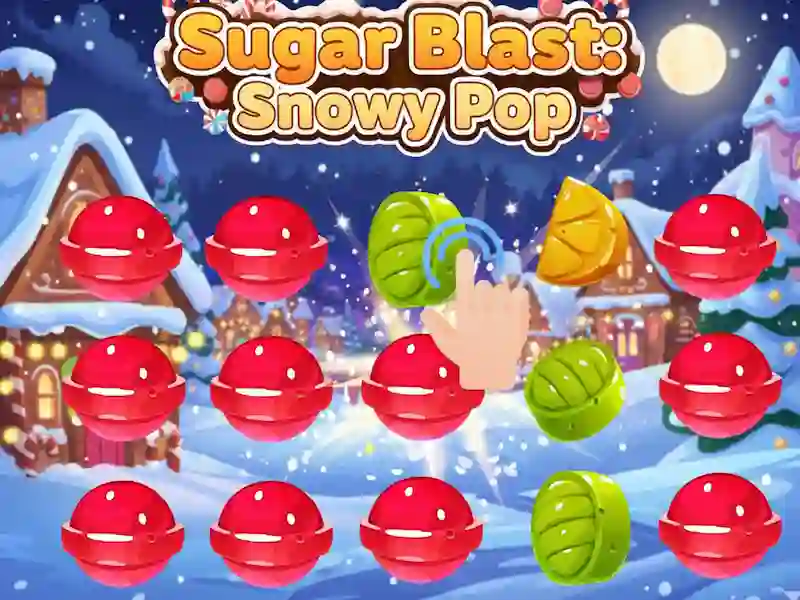 Jeu Sugar Blast : Pop enneigée en ligne