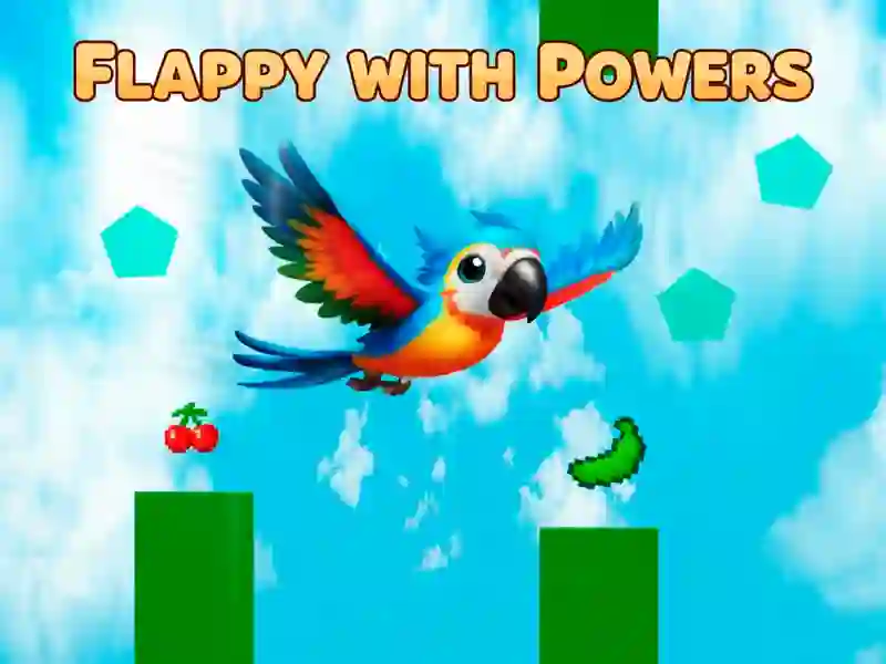 Jeu Flappy avec des pouvoirs en ligne